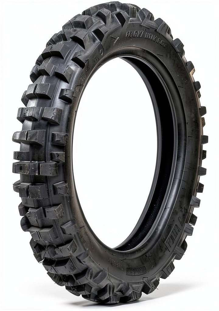 AlveyTech 80/100-12 dirt bike tires on a motorcycle