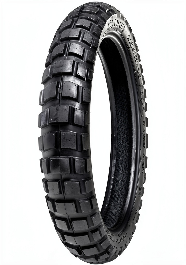Shinko 90/90-21 tire mounted on an ATV in a rugged trail