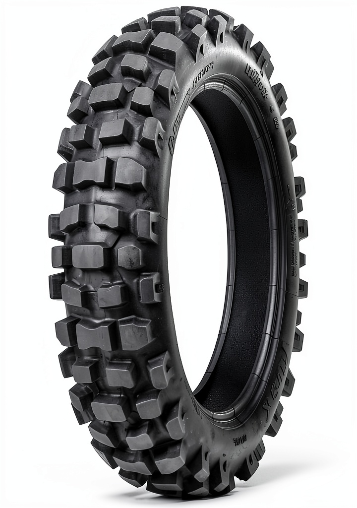 Tusk Dsport Adventure tire on a motorcycle