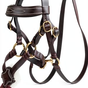LeMieux Toy Pony Bridle Metal Brown for Kids-0