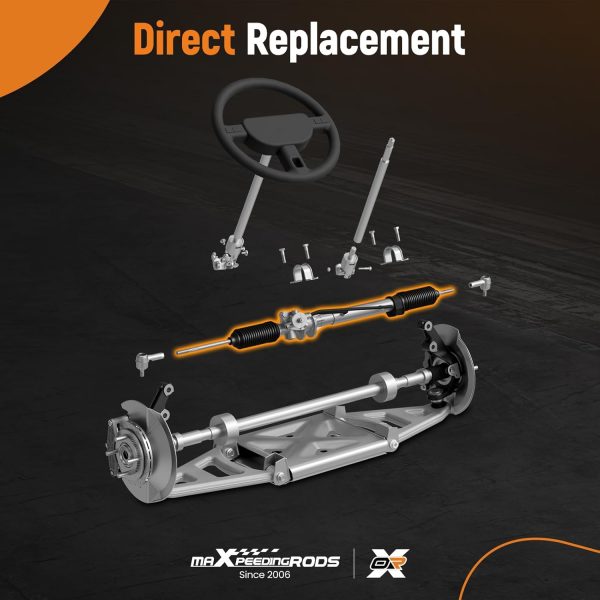 maXpeedingrods Rack Pinion Steel Aluminum-7