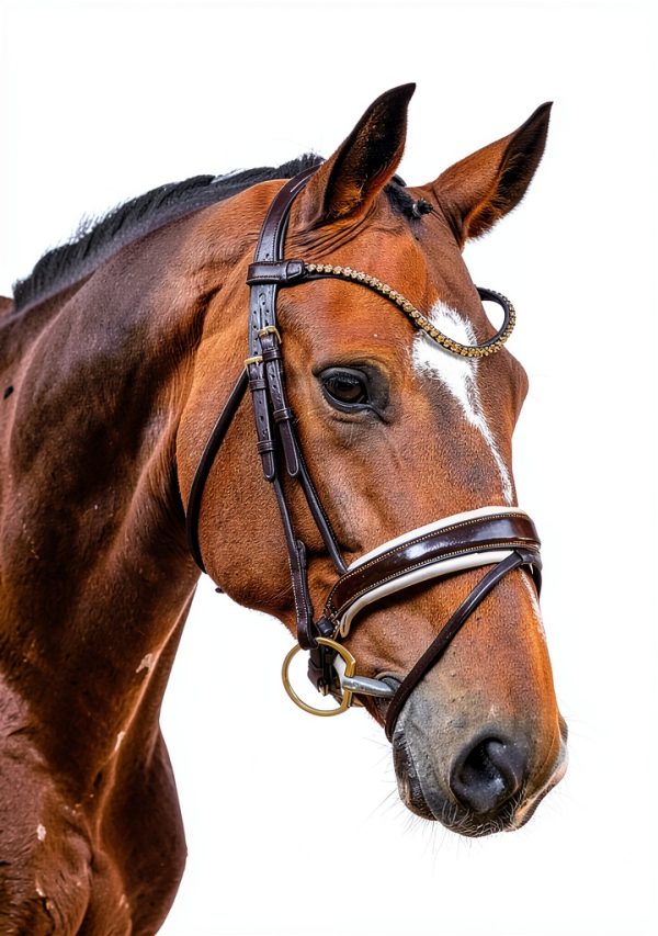 LeMieux Kudos Dressage Bridle Black Leather-4