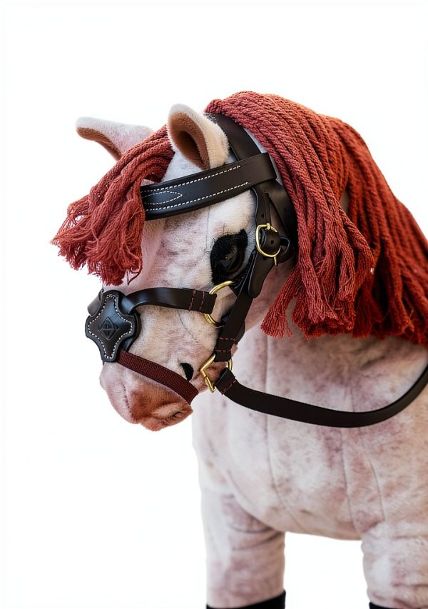 LeMieux Toy Pony Bridle Metal Brown for Kids-1