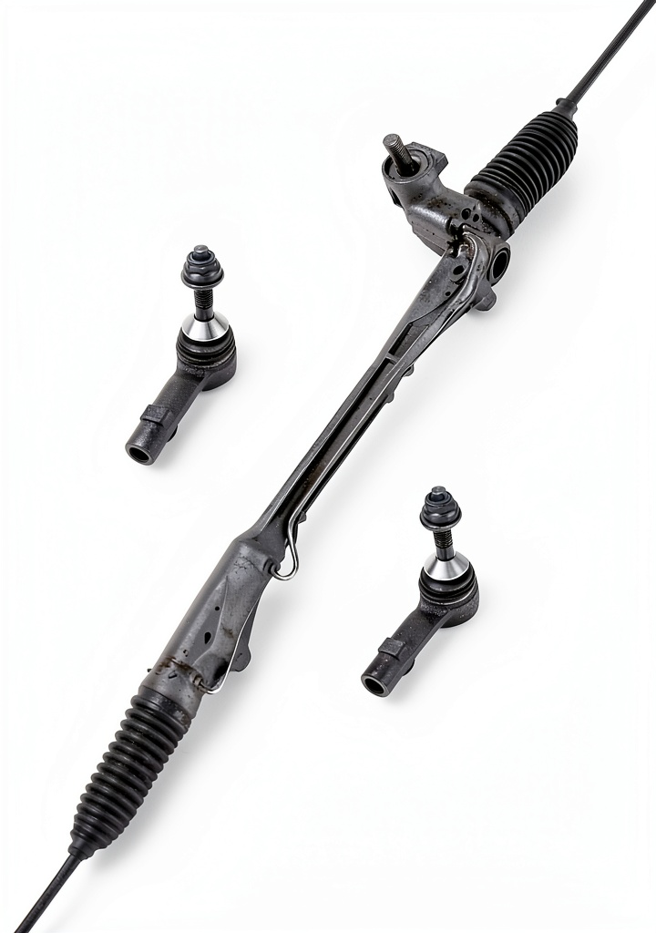 Detroit Axle rack and pinion kit installed in a Ford Five Hundred