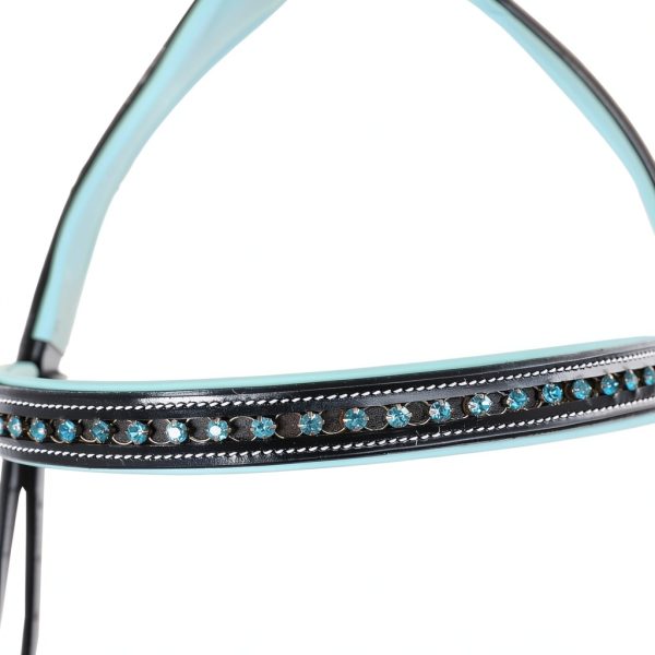 ExionPro Horse Jumping Snaffle Bridle Leather-5