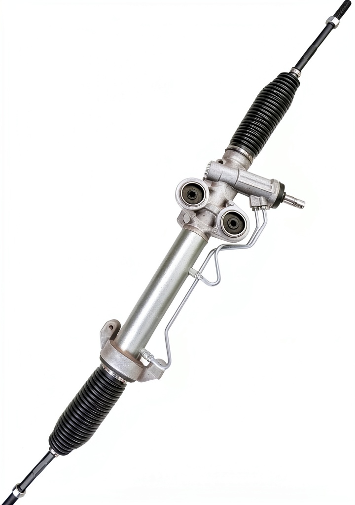 MARSFLUX steering rack and pinion assembly with components laid out