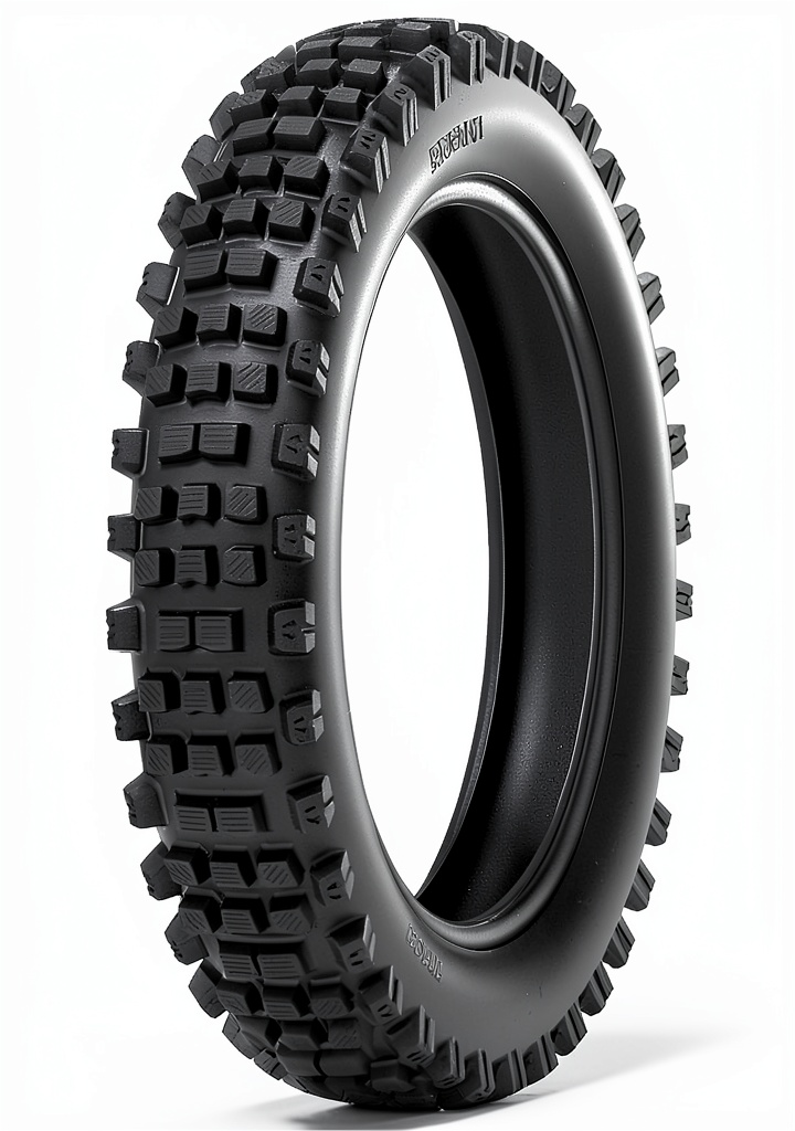 Kenda 4.50-18 Non-Directional Bias Tire on a motorcycle
