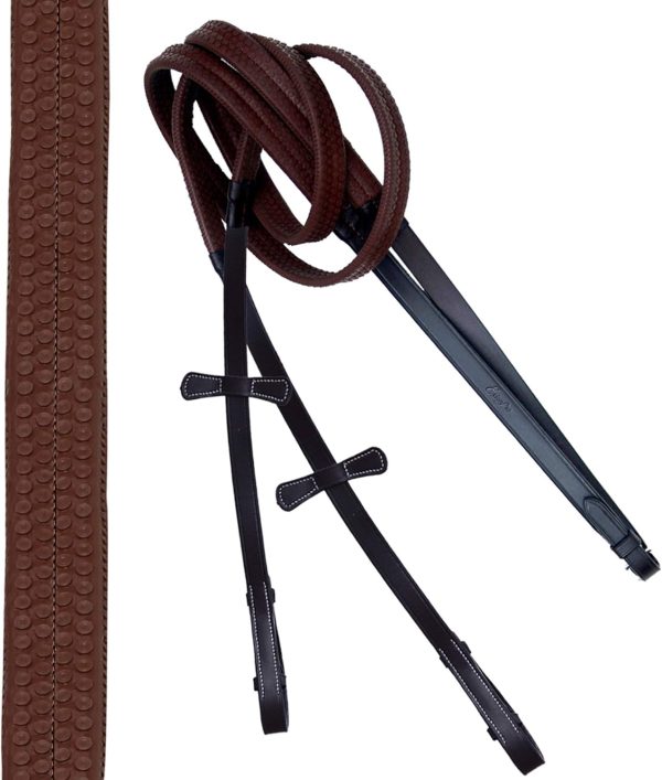 ExionPro English Bridle for Horses Leather Jumping-3