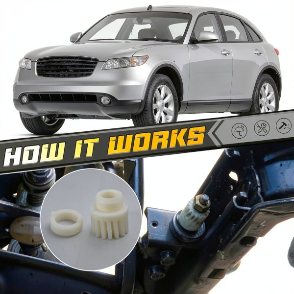 HERCOO Power Seat Gear Repair Kit POM Durable-3