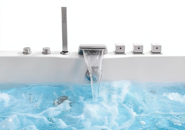 Empava Whirlpool Tub 59x29 Jetted Bathtub with 11 Jets Chromatherapy-10