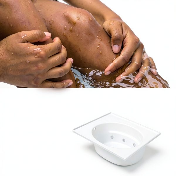 Jacuzzi Signature Acrylic Drop-In Bathtub Oval White 71x41 Left Drain-1