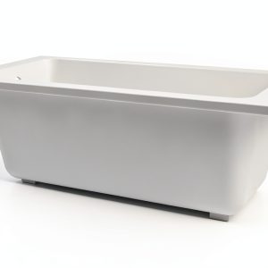 Kingston Brass VTPN673219T 67-Inch Acrylic Drop-In Tub, Glossy White-0