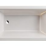 Duravit Bathtub Architec Drop-In 60" x 32" White Alpin Panel-0