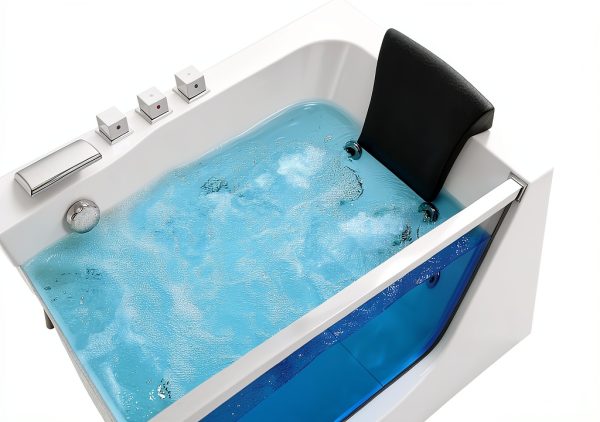 Empava Whirlpool Tub 59x29 Jetted Bathtub with 11 Jets Chromatherapy-9