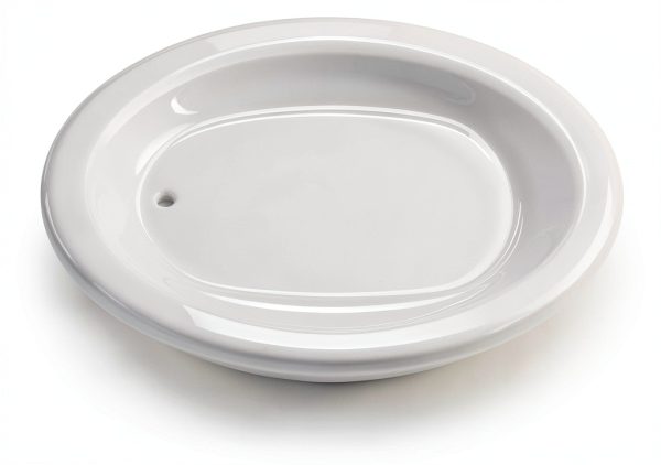 Jacuzzi SIGNATURE Acrylic Drop-In Bathtub White Oval 59x41-0