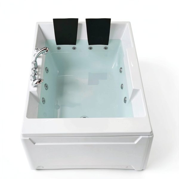 Empava Whirlpool Bathtub 72in Acrylic Spa with Massage Jets Model-7