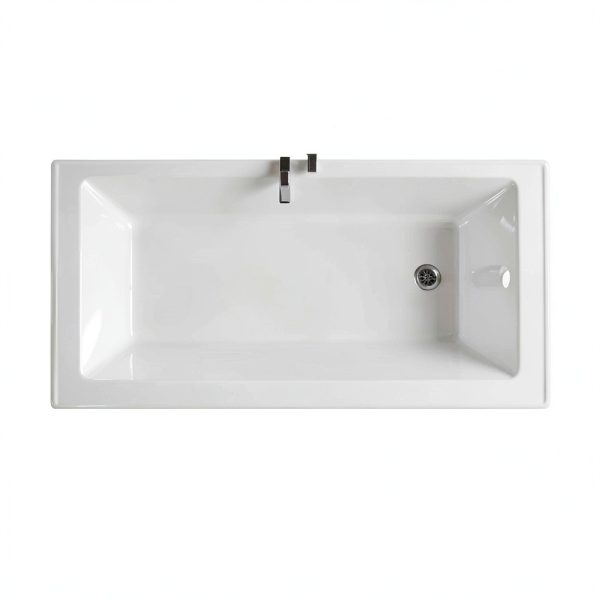 PeakPursuit 60x30 Inch Acrylic Drop In Bathtub with Right Drain-6