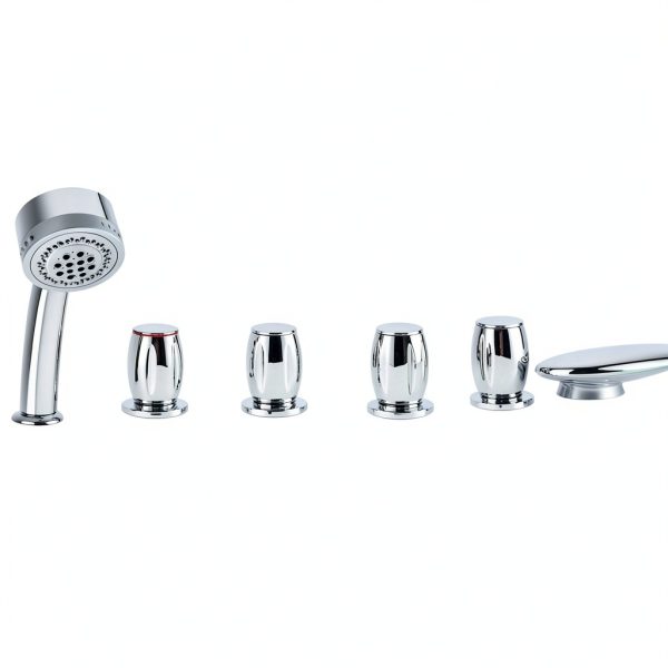 Empava Whirlpool Bathtub Spa Chromatherapy Jets 59JT005 59in Round-3