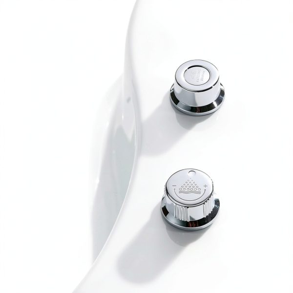 Empava Whirlpool Bathtub Spa Chromatherapy Jets 59JT005 59in Round-2